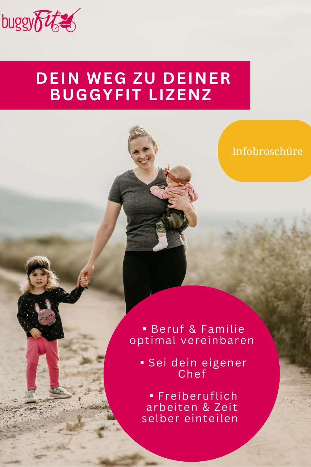 buggyFit Info-Broschüre: Dein Weg zu deiner buggyFit Lizenz